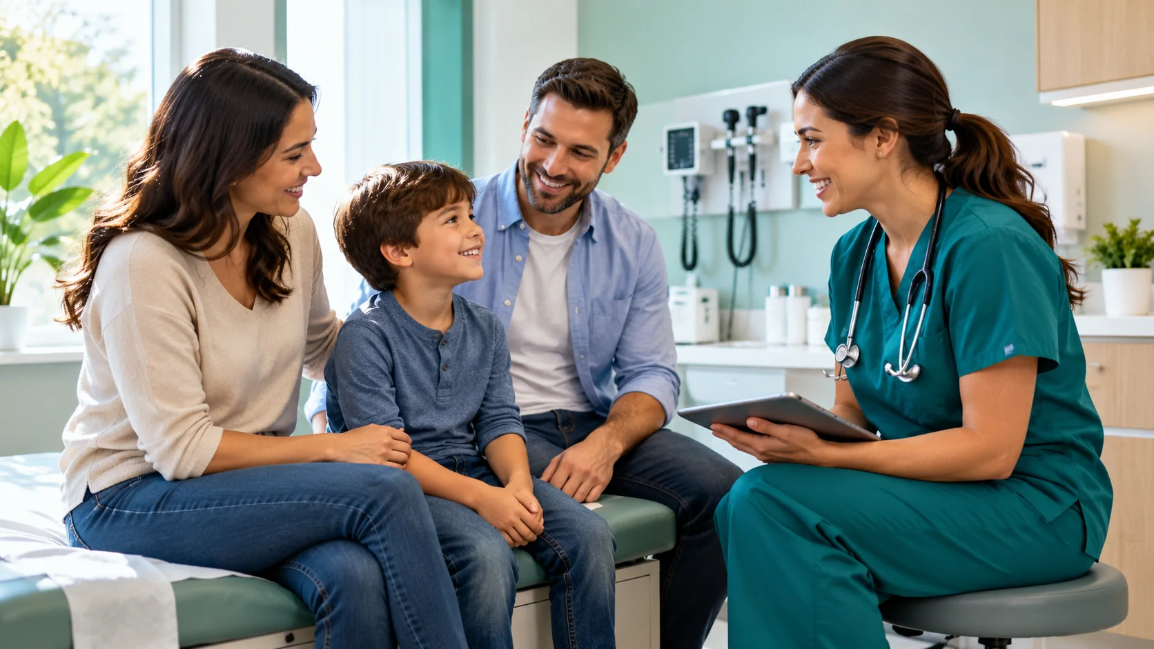 Illustrative healthcare photograph for Sports & school physicals