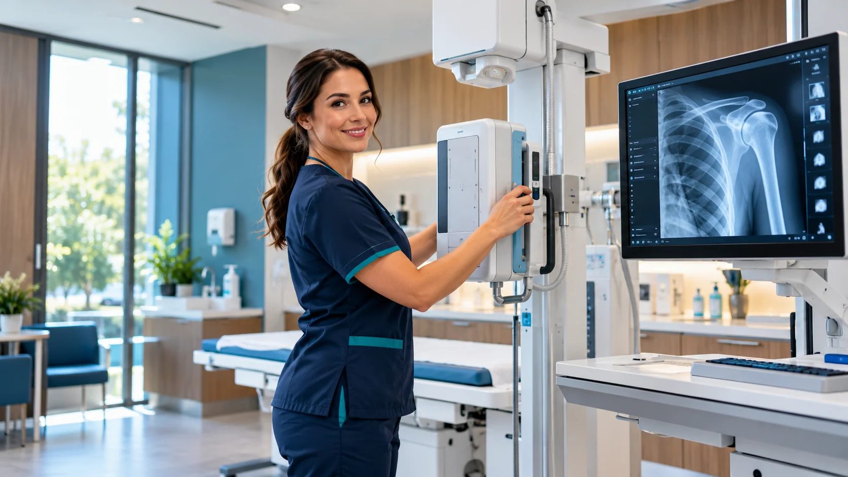 Illustrative healthcare photograph for X-rays & minor injuries